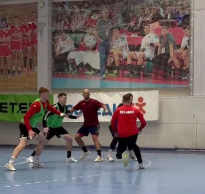 В Доме Гандбола стартовал учебно - тренировочный сбор мужской национальной команды