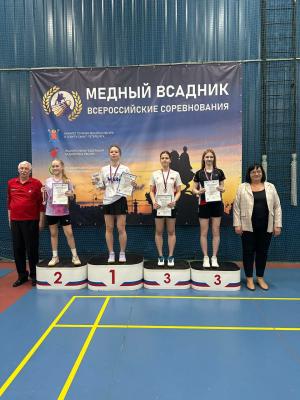  Всероссийские соревнования по бадминтону &quot;Медный всадник&quot;