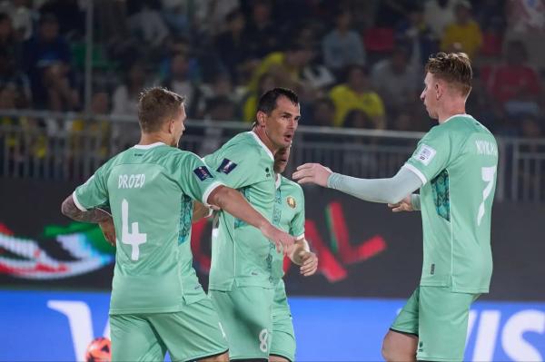 ⚽️🏖Сборная Беларуси по пляжному футболу обыграла Сейшельские Острова в первом матче на чемпионате мира
