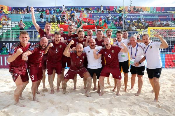 🏖️⚽️ Белорусские пляжники вышли в финал чемпионата мира на Сейшелах