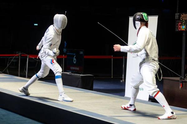 🤺В столичном Дворце спорта продолжается открытый чемпионат Союзного государства по фехтованию