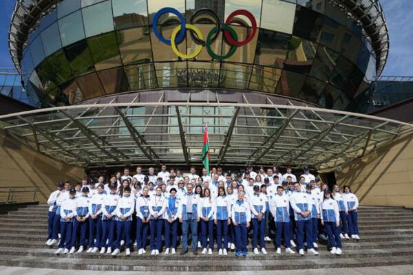 Белорусские атлеты отправились на Форум юных олимпийцев в Москву
